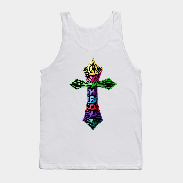 Syymbols Cross Tank Top by Syymbols